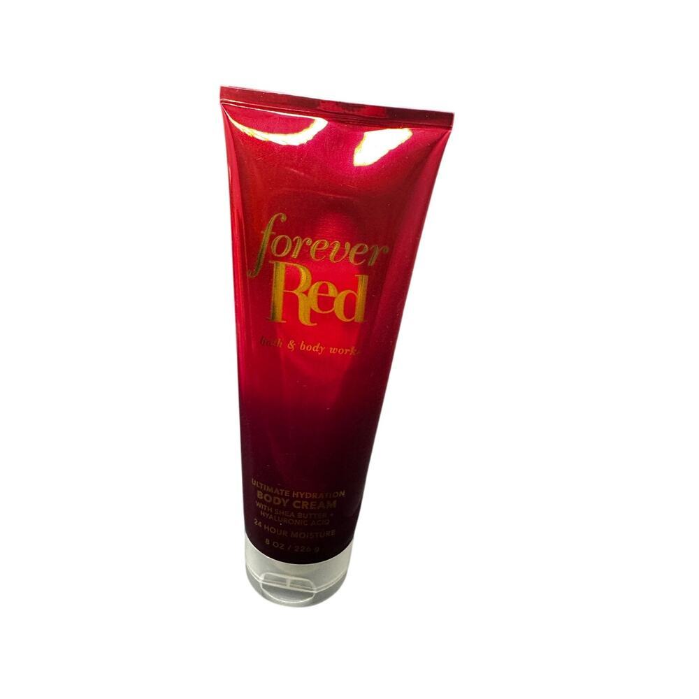 NWT Bath & Body Works Forever Red Vanilla Rum Body Cream 8oz